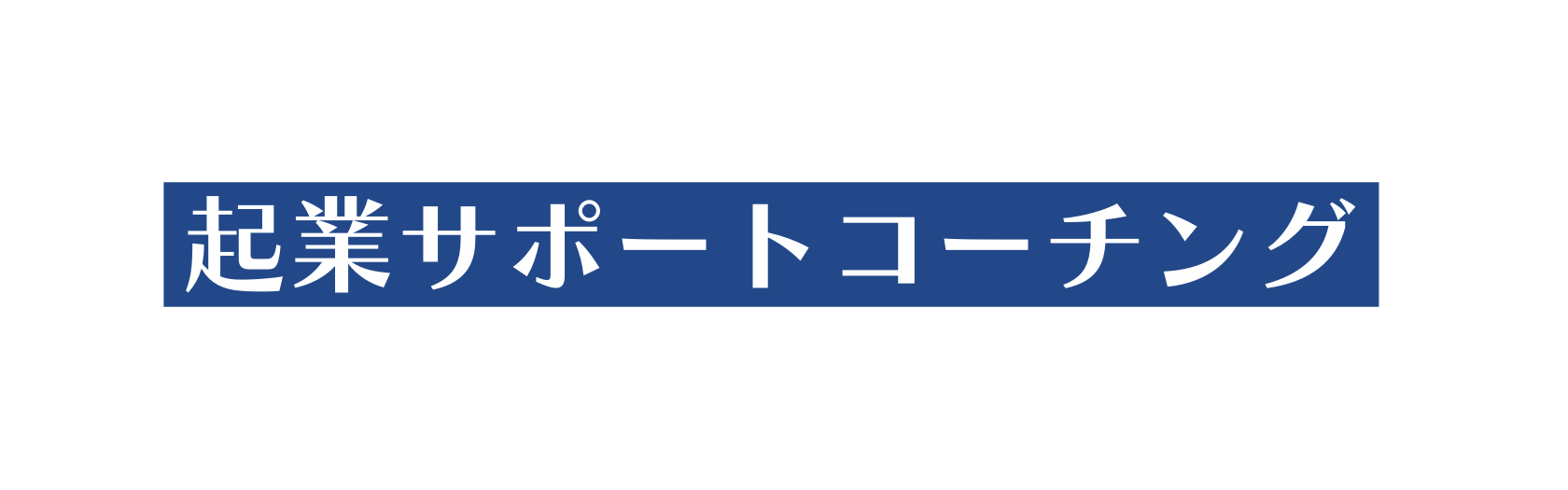 起業サポートコーチング